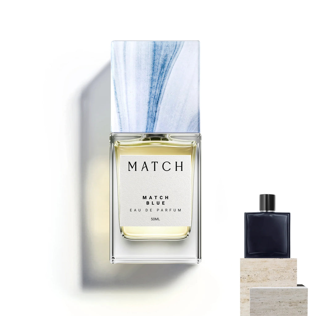 Match Blue perfume 1.7 oz bottle, photo 3